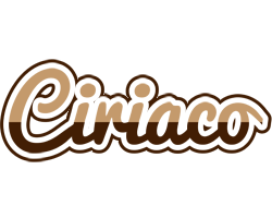 Ciriaco exclusive logo