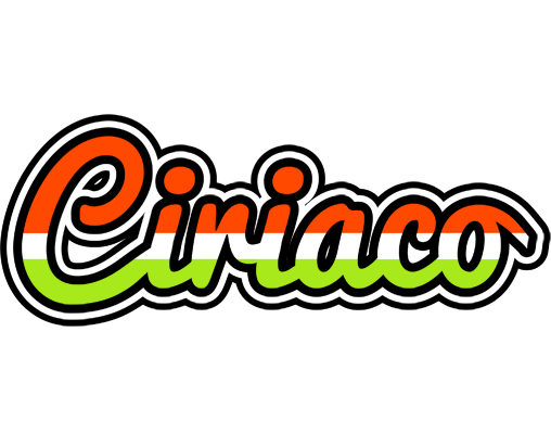 Ciriaco exotic logo