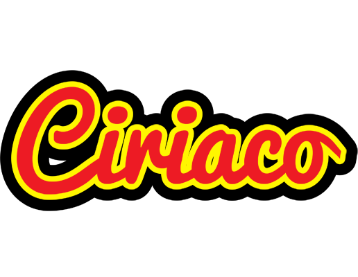 Ciriaco fireman logo