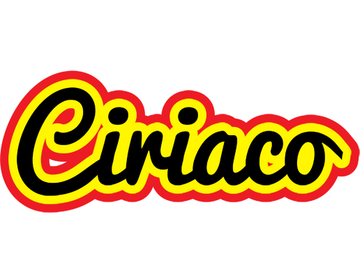 Ciriaco flaming logo