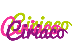 Ciriaco flowers logo