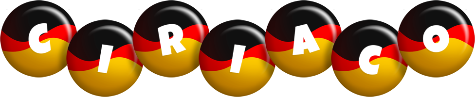 Ciriaco german logo