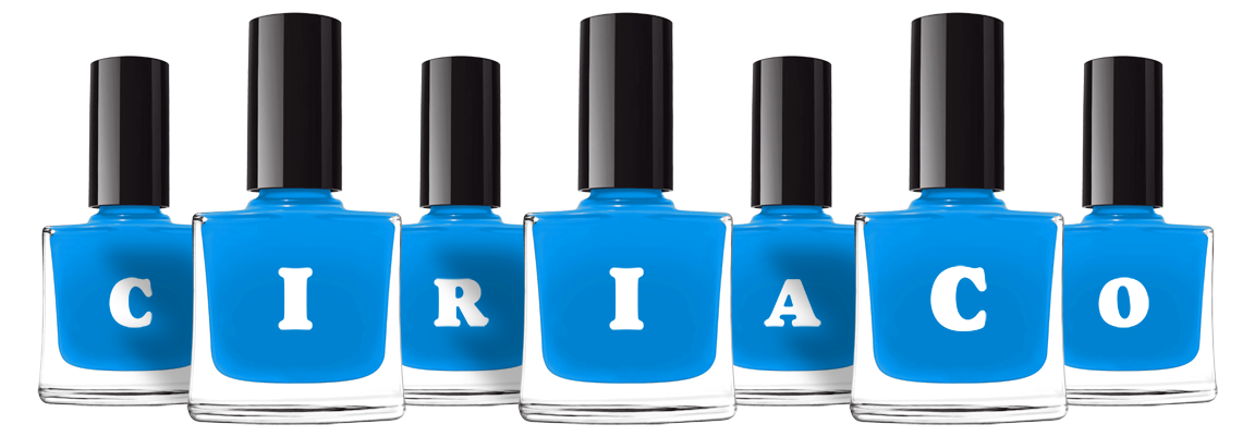 Ciriaco glossy logo