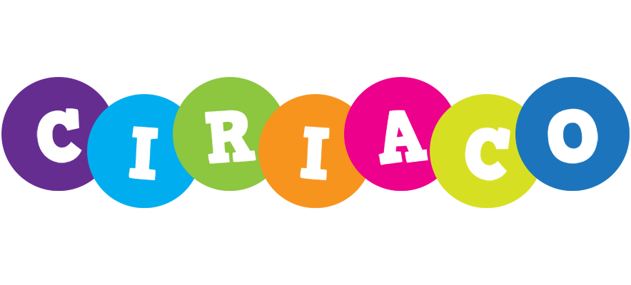 Ciriaco happy logo