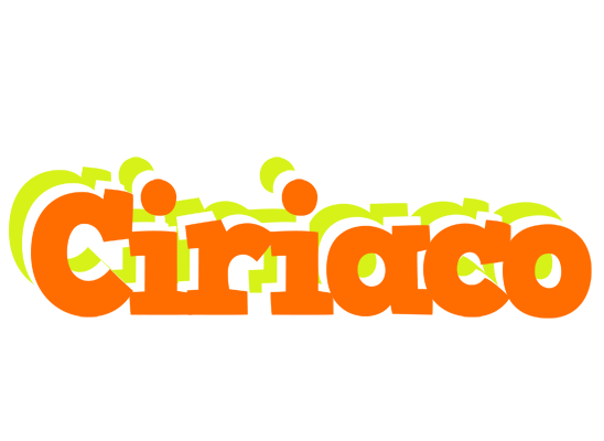 Ciriaco healthy logo