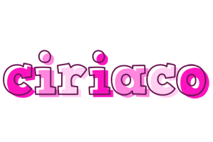 Ciriaco hello logo