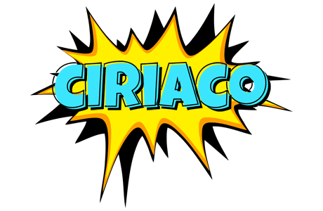 Ciriaco indycar logo