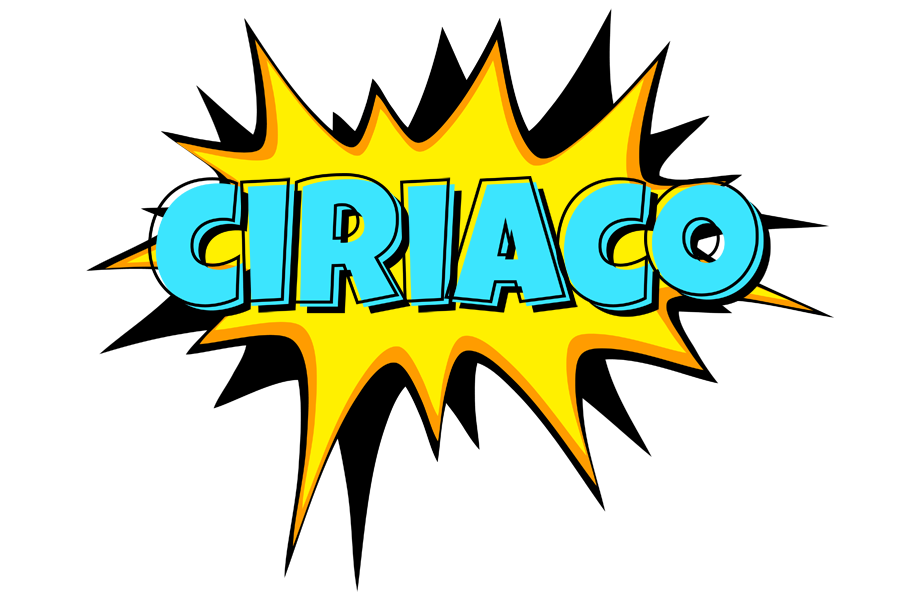 Ciriaco indycar logo
