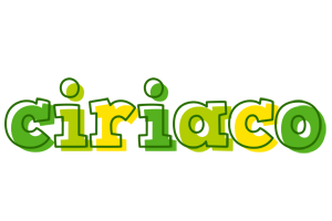 Ciriaco juice logo