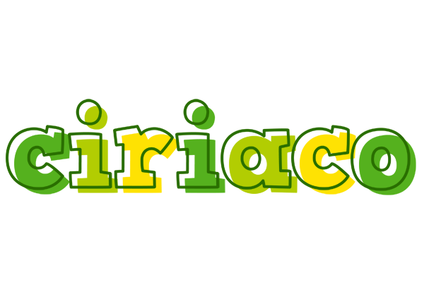 Ciriaco juice logo