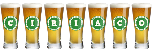 Ciriaco lager logo