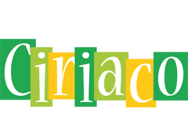 Ciriaco lemonade logo