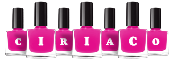 Ciriaco nails logo