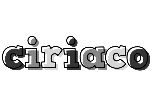 Ciriaco night logo