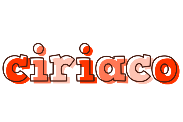 Ciriaco paint logo