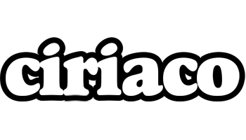 Ciriaco panda logo