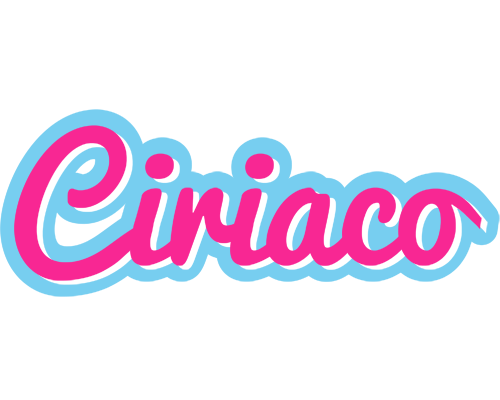 Ciriaco popstar logo