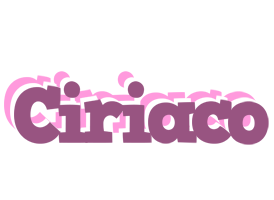 Ciriaco relaxing logo