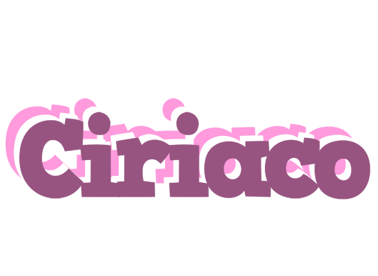 Ciriaco relaxing logo