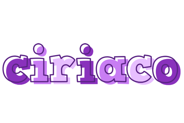 Ciriaco sensual logo