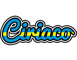 Ciriaco sweden logo