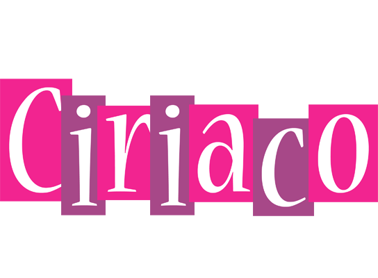 Ciriaco whine logo