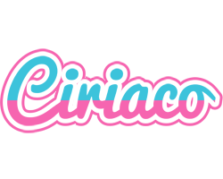 Ciriaco woman logo