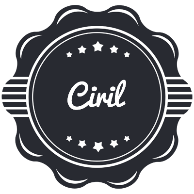 Ciril badge logo