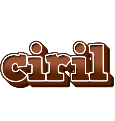 Ciril brownie logo