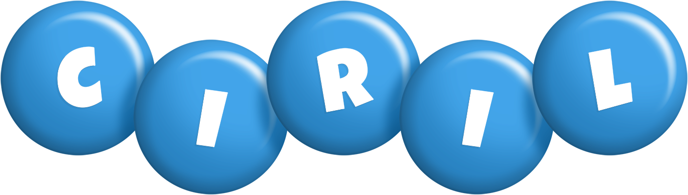 Ciril candy-blue logo