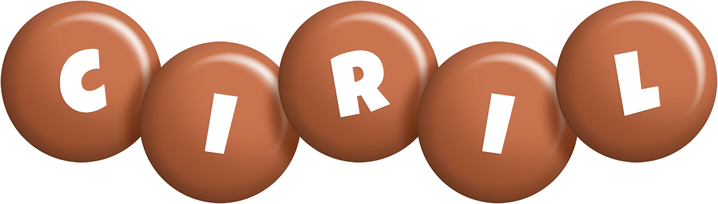 Ciril candy-brown logo