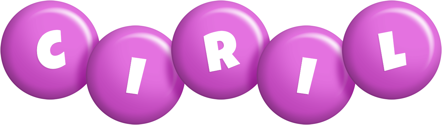 Ciril candy-purple logo
