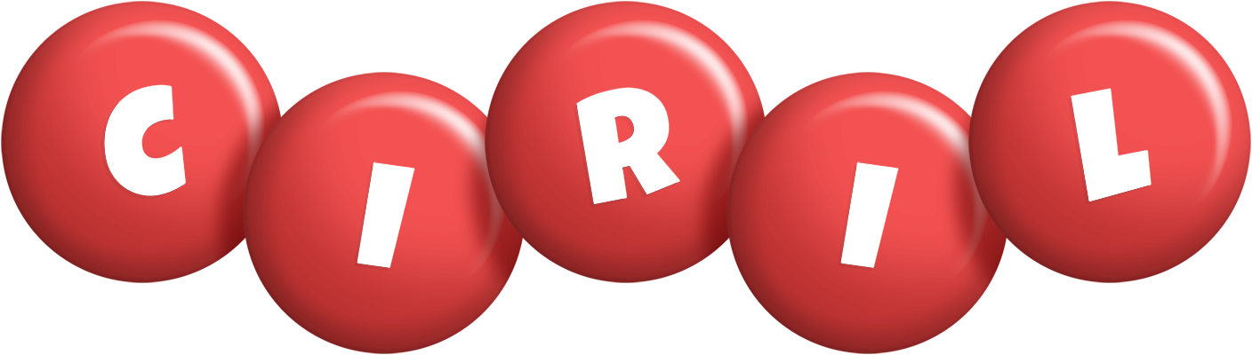 Ciril candy-red logo