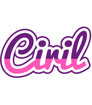 Ciril cheerful logo