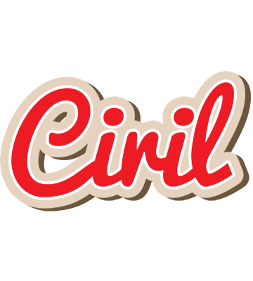 Ciril chocolate logo