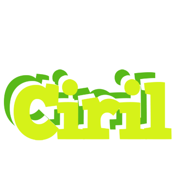 Ciril citrus logo
