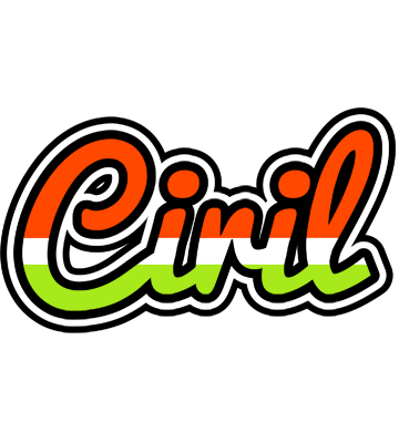 Ciril exotic logo
