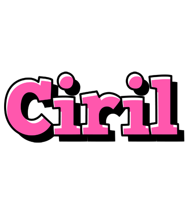 Ciril girlish logo