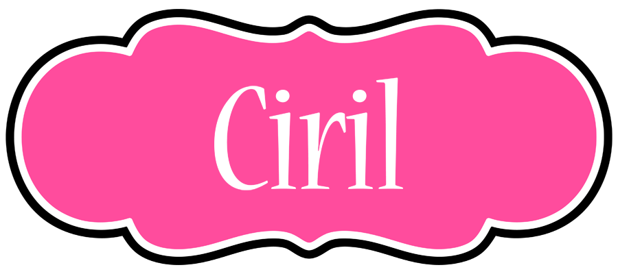 Ciril invitation logo