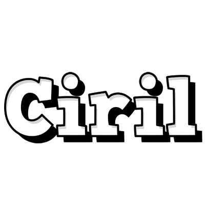 Ciril snowing logo