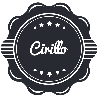Cirillo badge logo