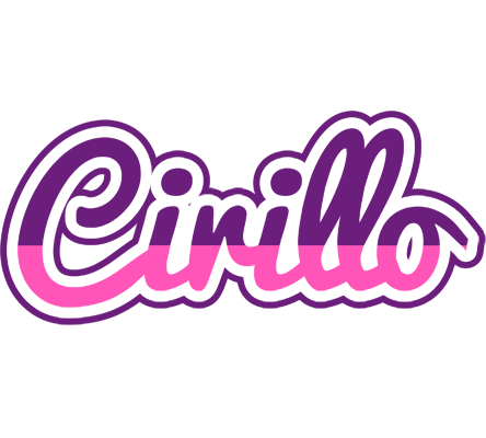 Cirillo cheerful logo