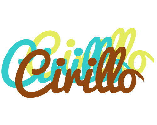 Cirillo cupcake logo