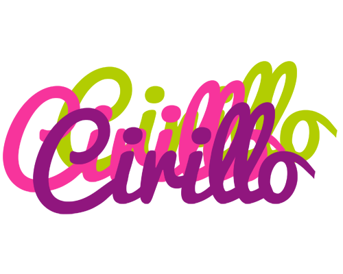 Cirillo flowers logo