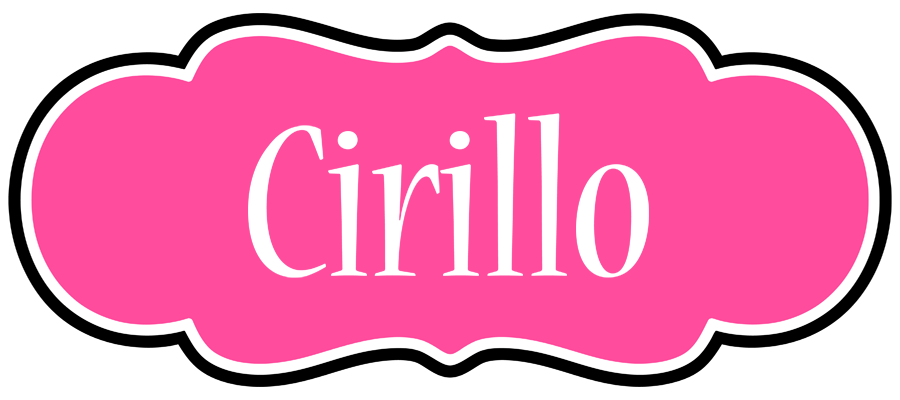 Cirillo invitation logo