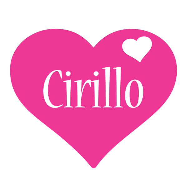 Cirillo love-heart logo