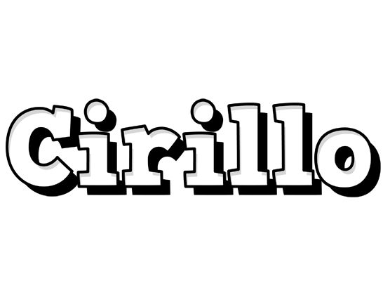 Cirillo snowing logo