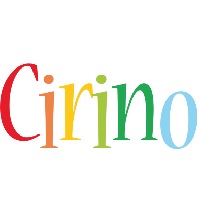 Cirino birthday logo