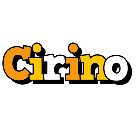 Cirino cartoon logo