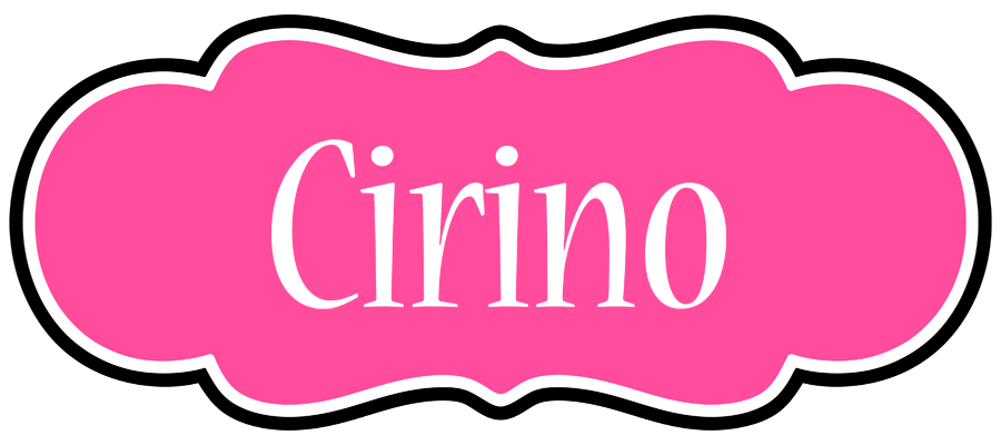 Cirino invitation logo